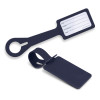 Navy Silicone Luggage Tags